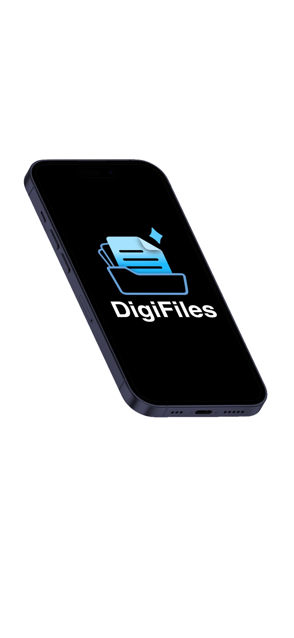 DigiFiles auf einem Smartphone